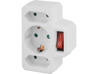 Elosztó fehér műanyag Elosztó fehér műanyag