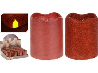 Gyertya LED égővel Piros Gyertya LED égővel Piros