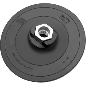 LUX 125 mm-es tányérsarokcsiszolóhoz, tartozék csiszoláshoz és polírozáshoz.