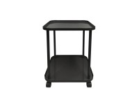 Boltze asztal Barlow 49,5 cm x 38 cm x 38 cm fekete