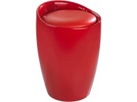 Wenko Candy fürdőszobai szék kivehető szennyestartóval műanyag 20 l piros Wenko Candy fürdőszobai szék kivehető szennyestartóval műanyag 20 l piros