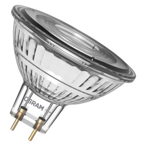 Osram LED izzó GU5.3 Spot MR16, 3,4W, dimmelhető, meleg fehér.