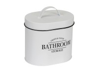 Pali fürdőszoba doboz fedővel fehér Pali fürdőszoba doboz fedővel fehér