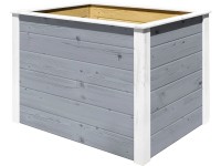 Weka moduláris magaságyáselem 100 cm x 69 cm x 71 cm szürke