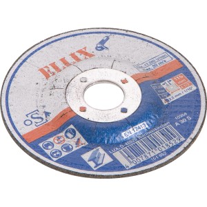 Fém vágókorong, hajlított, Ø 115mm sarokcsiszolókhoz. Fém vágásához.