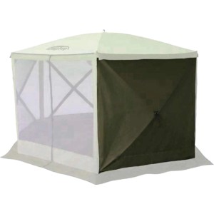ClapTop oldalfal a Camping-Überdachung ClapTop 500-hoz, zöld poliészter sátorfal.