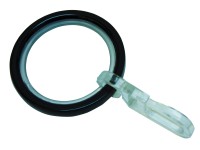 Gardinia Chicago csúszóbetétes függönykarika, fekete Gardinia Chicago csúszóbetétes függönykarika, fekete