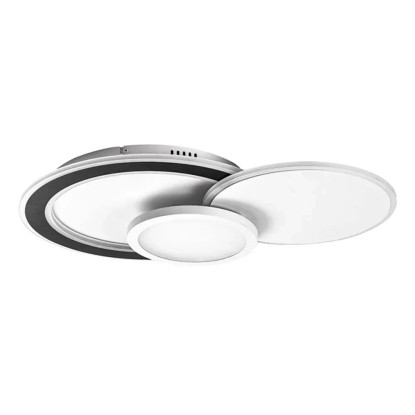 Rábalux Stavros beltéri mennyezeti lámpa fekete LED 40W 3000-6500 IP20