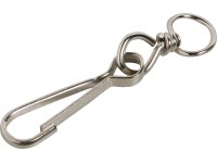 Karabinerhorog Simplex nikkelezett 95 mm x 16 mm x 6 mm 2 db