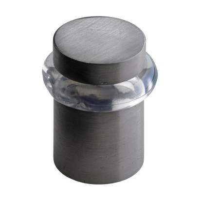 Hettich ajtóütköző 28 mm x 36 mm fém inox design