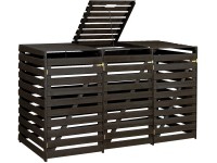 Szemetes tároló 3 hulladékgyűjtőhöz antracit impregnált Szemetes tároló 3 hulladékgyűjtőhöz antracit impregnált