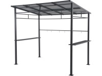Bramston pavilon alumínium antracit 227 cm x 261 cm x 183 cm Bramston pavilon alumínium antracit 227 cm x 261 cm x 183 cm