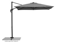 Schneider napernyő 230 cm x 230 cm antracit hajtókaros mechanizmussal