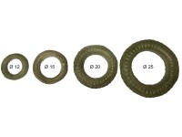 Koszorú alap zöld sás 15 cm