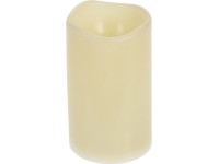 LED-es gyertya 12,5 cm elefántcsont beltéri és kültéri használatra LED-es gyertya 12,5 cm elefántcsont beltéri és kültéri használatra