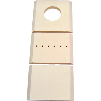 Hátfalkészlet zsírkő műhelykályhához 3 részes