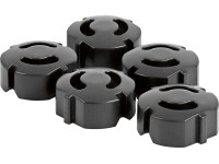 Gyermekzáras konnektor Fekete 5 darab