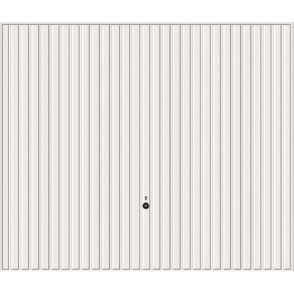 Pearlgrain fehér billenőkapu, 250 cm x 200 cm