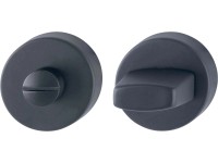 AnsaPro Hudson WC-ajtó kilincsrozetta-készlet nemesacél matt fekete