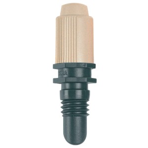 Gardena ködpermetező fúvóka Micro-Drip-rendszerekhez új vetések és üvegházak öntözéséhez.