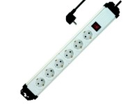 Asztali elosztó Kultúr 6-os 3 x 1.0 mm-es vezetékkel 2 méter fehér Asztali elosztó Kultúr 6-os 3 x 1.0 mm-es vezetékkel 2 méter fehér