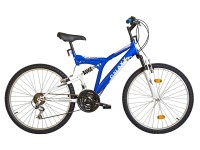 ATLANTIC 26-os kerékpár kék-fehér