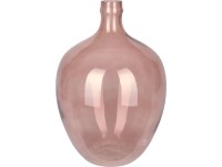 Desert Flower váza üveg 38 cm x 28 cm átmérő rózsaszín