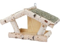 Hubertus madáretető szénatetővel 39 cm x 19 cm x 25 cm