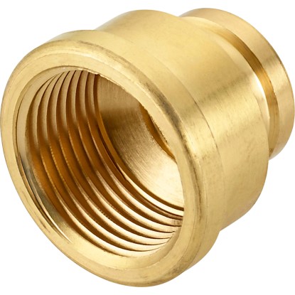 OBI menetszűkítő karmantyú 18,6 mm (Rp 1/2) x 30,3 mm (Rp 1) sárgaréz