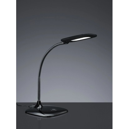 Trio LED-es asztali lámpa Polly fekete