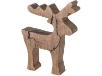 Paimio dekor szarvas figura 34 cm x 2 cm x 23 cm natúr