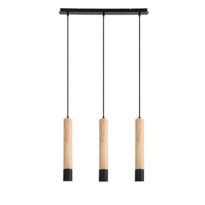 Rábalux Braulia beltéri lámpa fekete GU10 3xMAX50W IP20