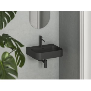 Ceramic Slim Wall R 55 N kerámiamosdó matt fekete