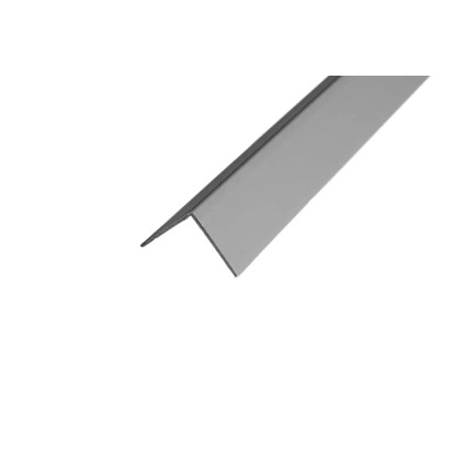Műanyag sarokprofil 40 mm x 40 mm x 2500 mm szürke