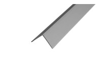 Műanyag sarokprofil 40 mm x 40 mm x 2500 mm szürke