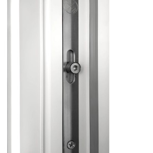 K 100-88 műanyag mellékbejárati ajtó fehér 88 cm x 198 cm jobbos kivitel kilincs