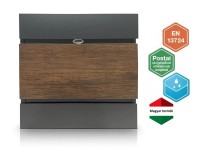 Postaláda kültéri Fence Design II. Antracit- Dió