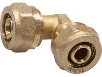 Szorítókönyök 16 mm átmérő sárgaréz Szorítókönyök 16 mm átmérő sárgaréz