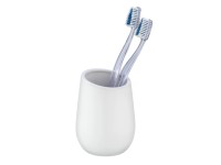 Wenko fogmosópohár Badi fehér kerámia 8 cm x 11 cm x 8 cm