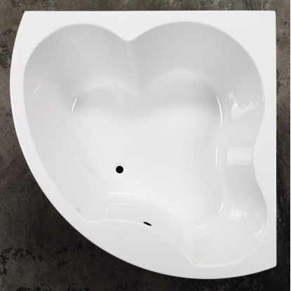 Sanotechnik La Palma sarok fürdőkád 149 cm fehér