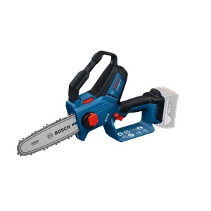 Bosch Professional GKE 18V-20 Solo akkus ágfűrész, kék láncfűrész 20 cm-es vezetőlemezzel.
