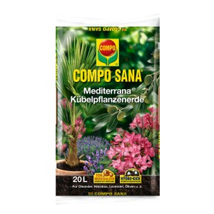 Compo Sana Mediterrana virágföld, 20 literes zsák mediterrán növényekhez.