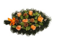 Sírcsokor nagy méretben 60 cm