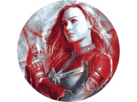 Komar nemszőtt fotótapéta Dot Avengers Painting Captain Marvel öntapadó 125 cm