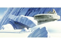 Komar vlies fotótapéta Star Wars Classic RMQ Hoth Echo Base 500 cm x 250 cm