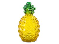 FlowerPower Pinya dekor ananász LED-del 9,5 cm x 17 cm sárga-zöld