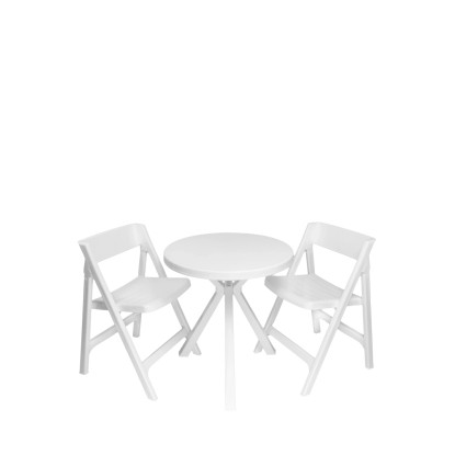 Flair Balkon szett fehér