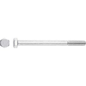 Horganyzott LUX gépi csavar M8 x 110 mm részleges menettel, 50 darab.