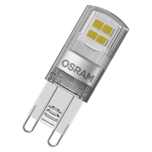 Osram G9 LED lámpa, átlátszó kivitel.