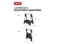 Keter Lumberjack fűrészbak